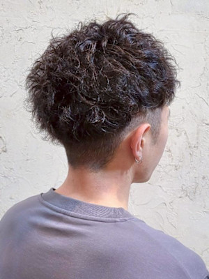 【Flor】*メンズツイスパ+刈り上げ+マッシュ*