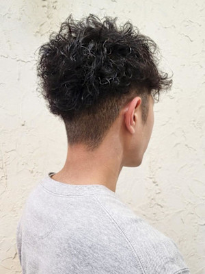 【Flor】*メンズパーマ＋刈り上げ＋ツーブロック＊