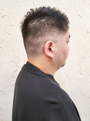 【Flor】＋メンズフェードカット＋ビジネスカジュアル