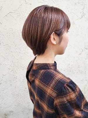 【Flor】*大人ショート+マロンベージュ*