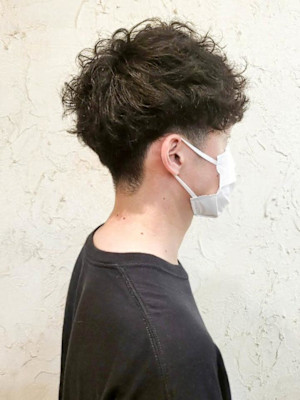 【Flor】*メンズショートパーマ+刈り上げ*