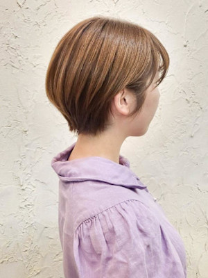 【Flor】*大人ショート+オリーブベージュ*