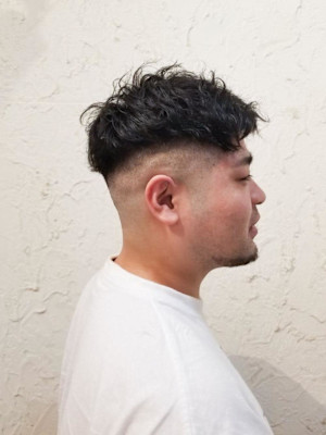 【Flor】*刈り上げモヒカン+束感ショート*