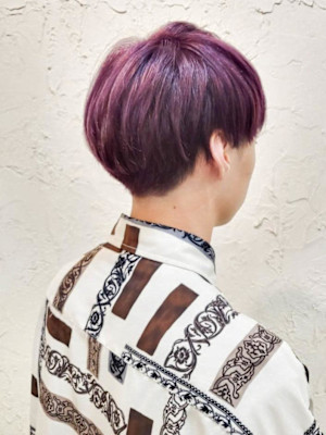 【Flor】*メンズマッシュ+バイオレットアッシュ*