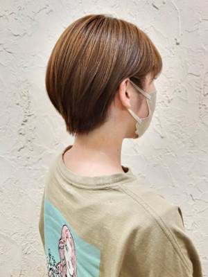 【Flor】*大人ショート+マロンベージュ*