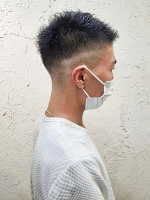 【Flor】*フェード+ネープレスソフトモヒカン*