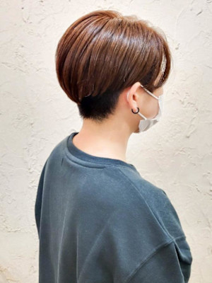 【Flor】*マッシュショート+マロンベージュ*