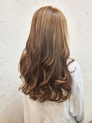 【Flor】*リバースカール+オリーブベージュ＊