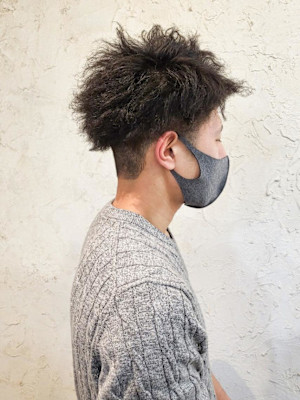 【Flor】*クラウドショート+ツイストパーマ*