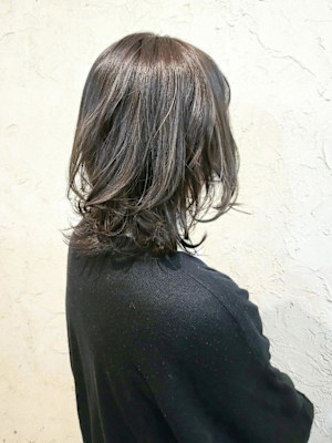 【Flor】*くびれセミディ+スモーキーアッシュ*