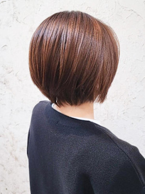 【Flor】大人ショート＋マロンブラウン*