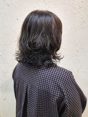 【Flor】*ナチュラルパーマ+くびれボブ*