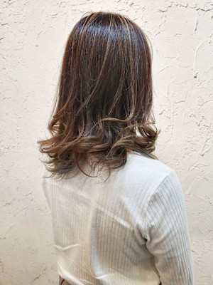 【Flor】*３Dハイライト+ラベンダーベージュ *