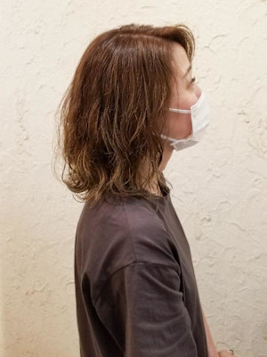 【Flor】*カジュアルボブ+マロンベージュ*