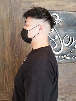 【Flor】*ツーブロックショート+ネープレス*