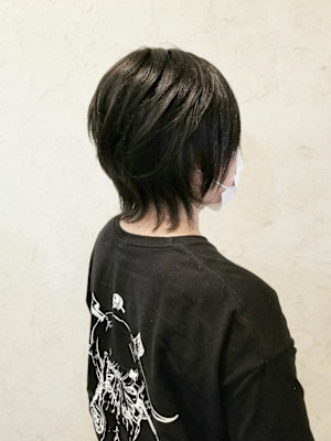 【Flor】*ウルフショート+モノトーン*