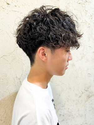 【Flor】*メンズパーマ＋刈り上げ＋ツーブロック＊