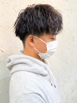 【Flor】＊メンズマッシュ＋ツイスパ＋サボパーマ＊