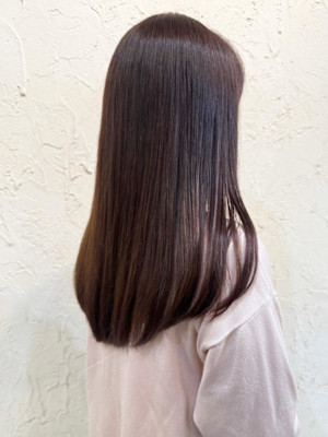 【Flor】*髪質改善トリートメント+ラテブラウン*