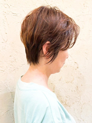 【Flor】*大人カジュアルショート+ブラウン*