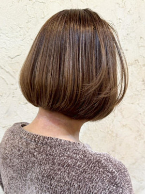 【Flor】*大人ボブ＋オリーブベージュ*