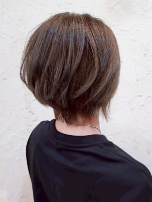 【Flor】*大人ショート+ペールグレージュ*