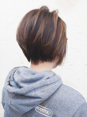 【Flor】＊大人ショート＋ハイライトベージュ＊