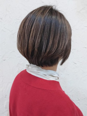 【Flor】*大人ショートボブ＋アッシュブラウン*