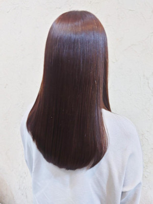 【Flor】*髪質改善カラー+マロンブラウン*