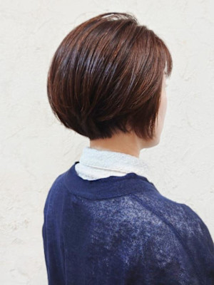 【Flor】*大人ショートボブ+マロンブラウン*