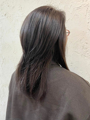 【Flor】＊ロングレイヤー＋グレージュ＊