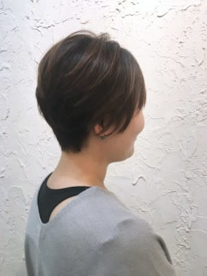 【Flor】*エッジショート+スモーキーブラウン*