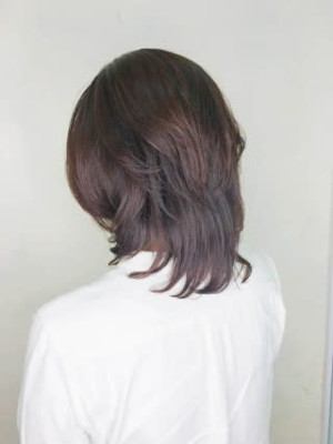 【Flor】*フェザーウルフ+大人かわいいノットヘア*