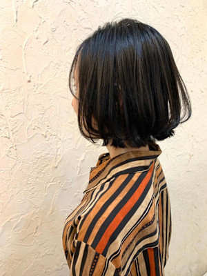 【Flor】*ノームコアボブ+アッシュブラウン*