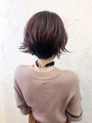 【Flor】*ハネ感+バイオレットショート*