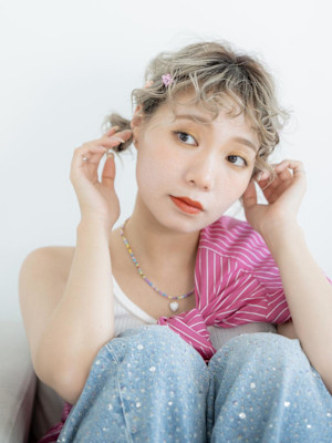 ダブルカラー♪ハイトーングラデーション