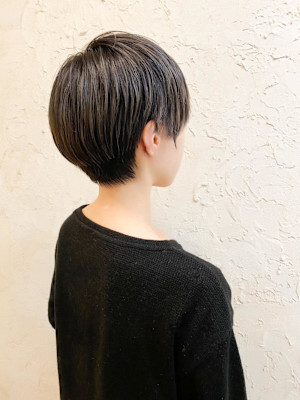 【Flor】*コンパクトグレー+マニッシュショート*