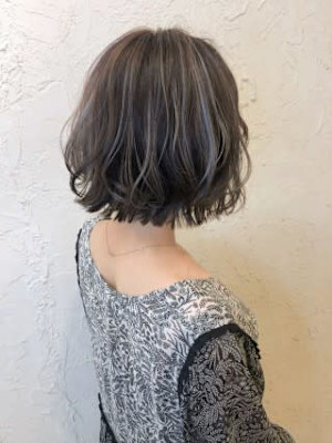 【Flor】*ラベンダー+シルバーハイライト*