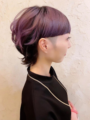 【Flor】*Bish風マッシュウルフ+ラベンダー*