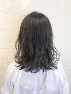 【Flor】*くびれセミディ+ブルーグレー*