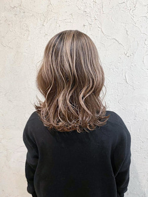 【Flor】*陰影ハイライト×ラテブラウン