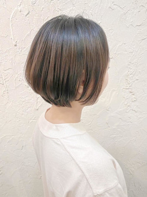 【Flor】*前下がりショートボブ×バルーン*