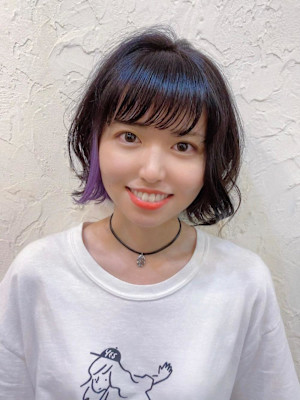 【Flor】*シフォンボブ+インナーヴィオラ*