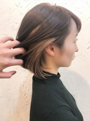 【Flor】*ミニマムボブ+インナーブリーチ*