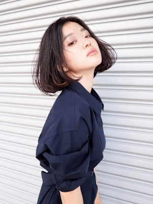 【Flor】*大人めセクシーサマーナイトセミディ*黒髪