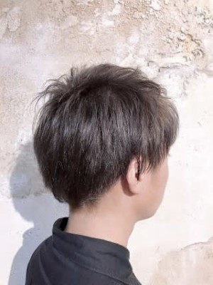 【Flor】*ショートレイヤー+グレイアッシュ*