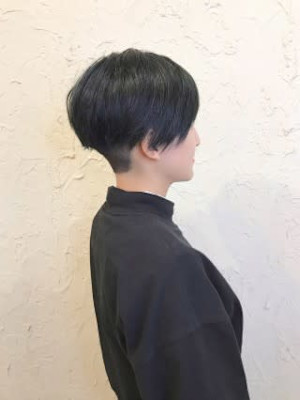 【Flor】*エッジショート+ダークネイビー*