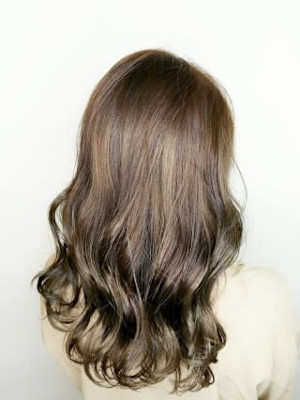 【Flor】*バレイヤージュ+シアベージュ*