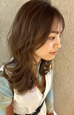 ３０代４０代透明感カラーレイヤー