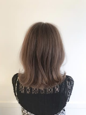 【Flor】*重ためミディ+シフォンベージュ*